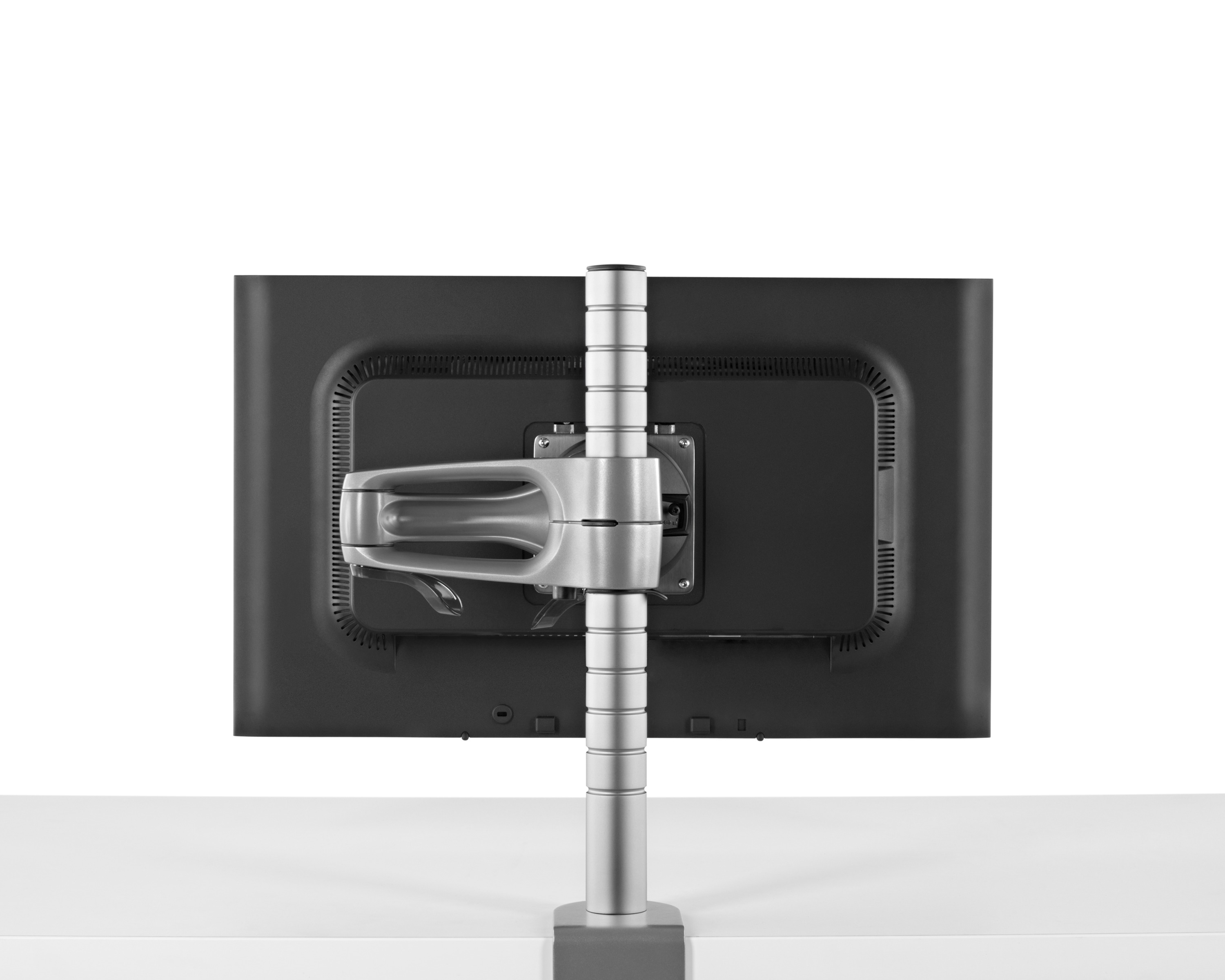 办公辅件|显示器支架|办公家具|华体会体育官方在线官网家具|Wishbone 台面显示屏（立柱）支架